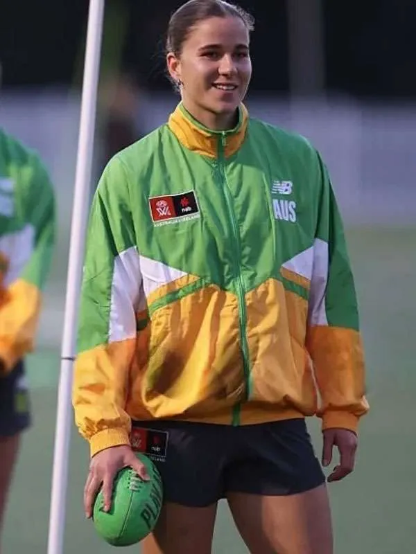 AFLW 2026 Ellie McKenzie Track Jacket - Image 2