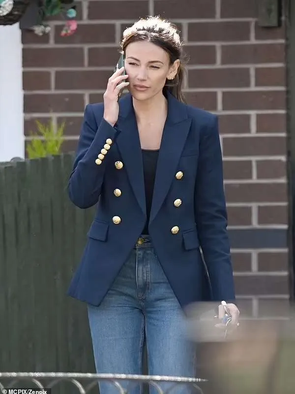 Fool Me Once Michelle Keegan Blue Blazer