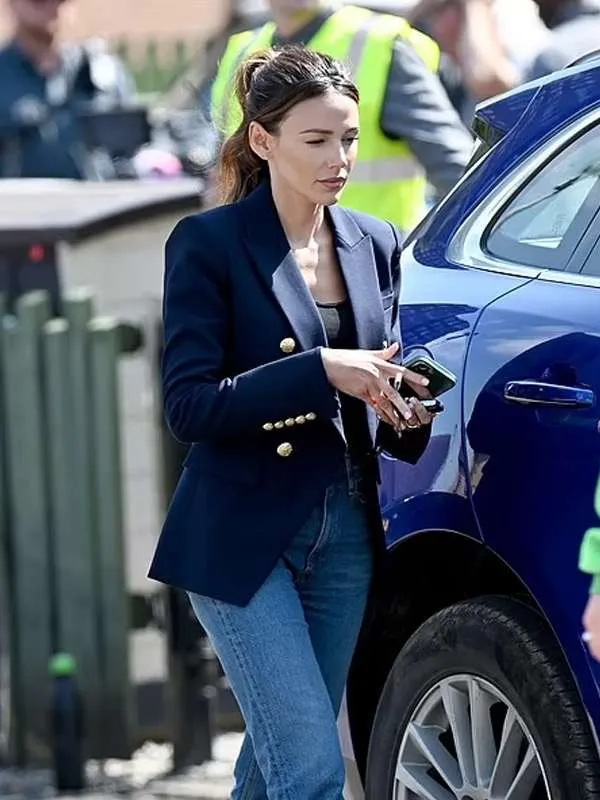Fool Me Once Michelle Keegan Blue Blazer - Image 3