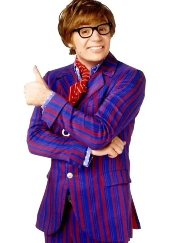 Austin Power Pinstripe Suit