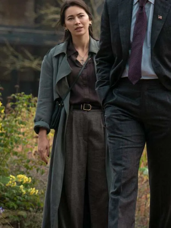 Jessica Henwick Silo S03 Trench Coat