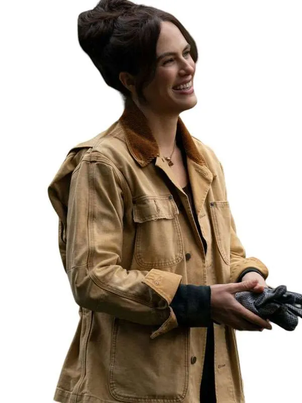 Jessica Brown Findlay Silo S03 Cotton Jacket - Image 2